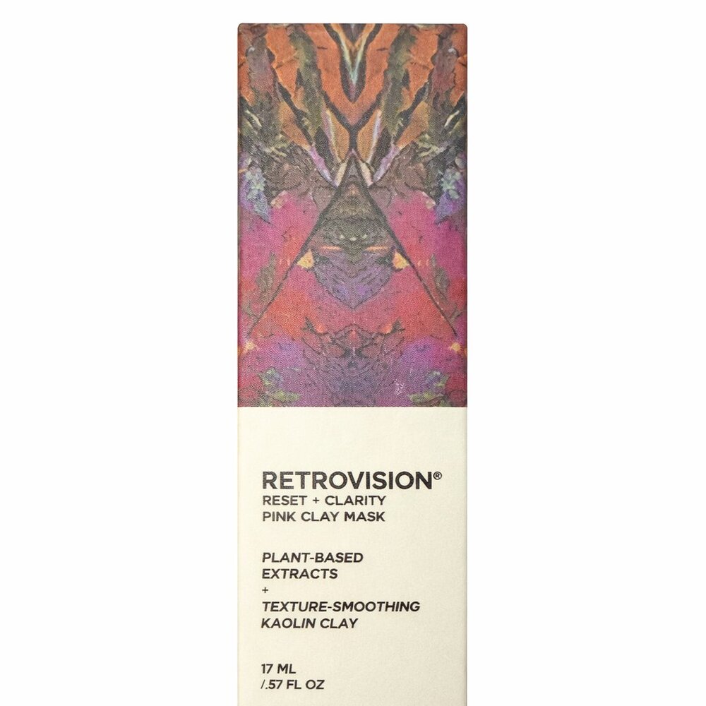 RETROVISION® Reset + Clarity Pink Clay Mask